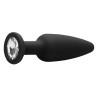 Ouch! Plug Bijou Silicone Cone Diamond 9 x 3 cm